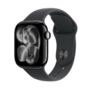 Apple Watch Series 11 [42mm, GPS, Black, Silicone Band]
