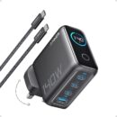 Anker Charger (140W, 4PORTS, Ganprime) Dark Gray