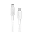 Anker 322 Usb-C to Usb-C Cable (3FT, 60W, Braided) White