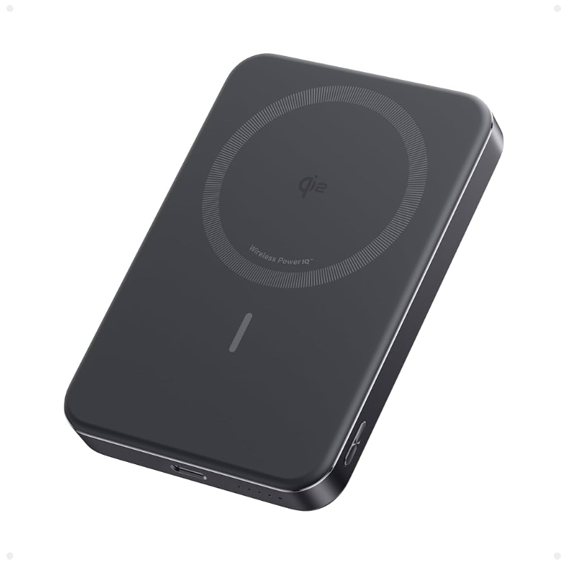 Anker Maggo Power Bank (10K, Magnetic Wireless) Black