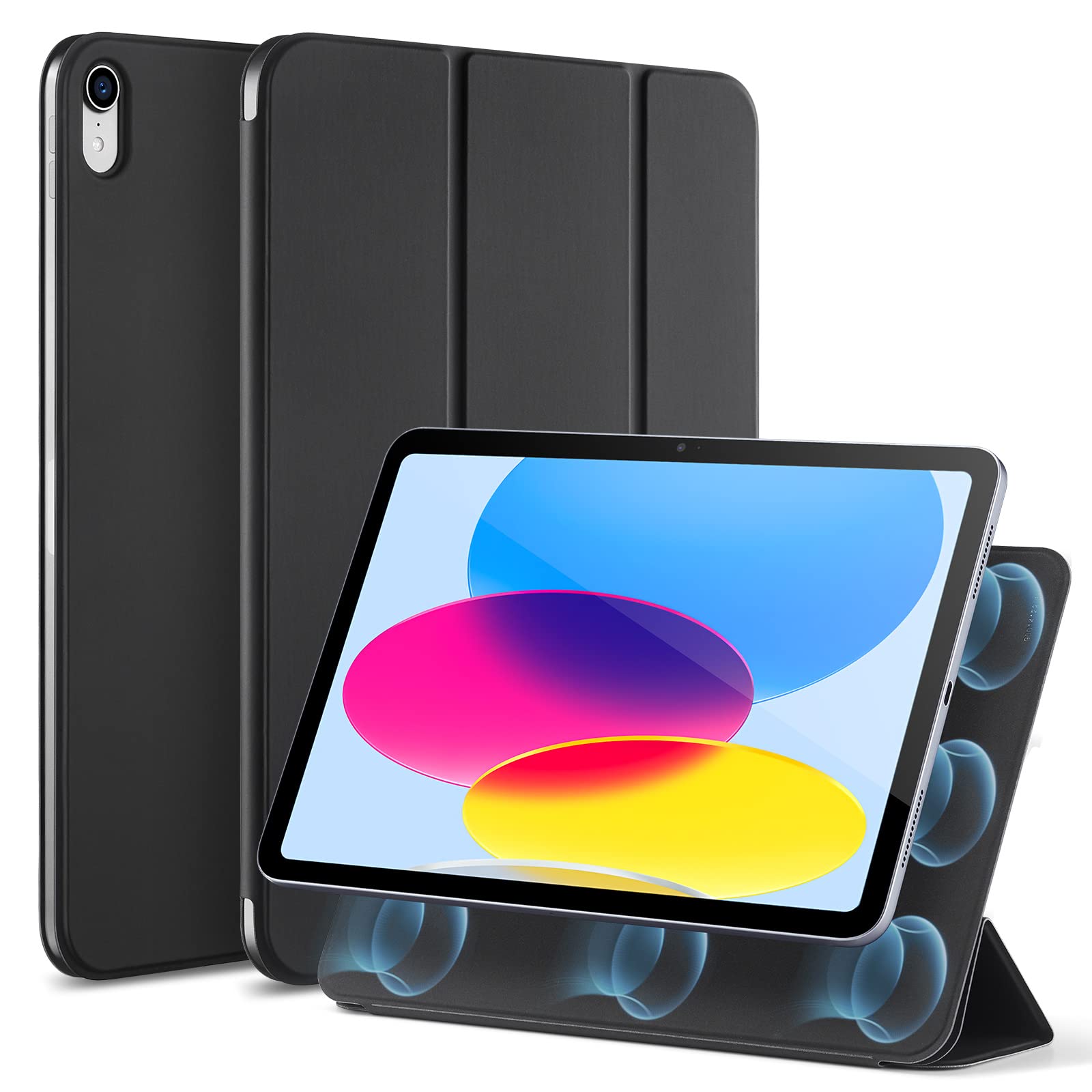 ESR Flip Magnetic Case iPad 10/11 Black