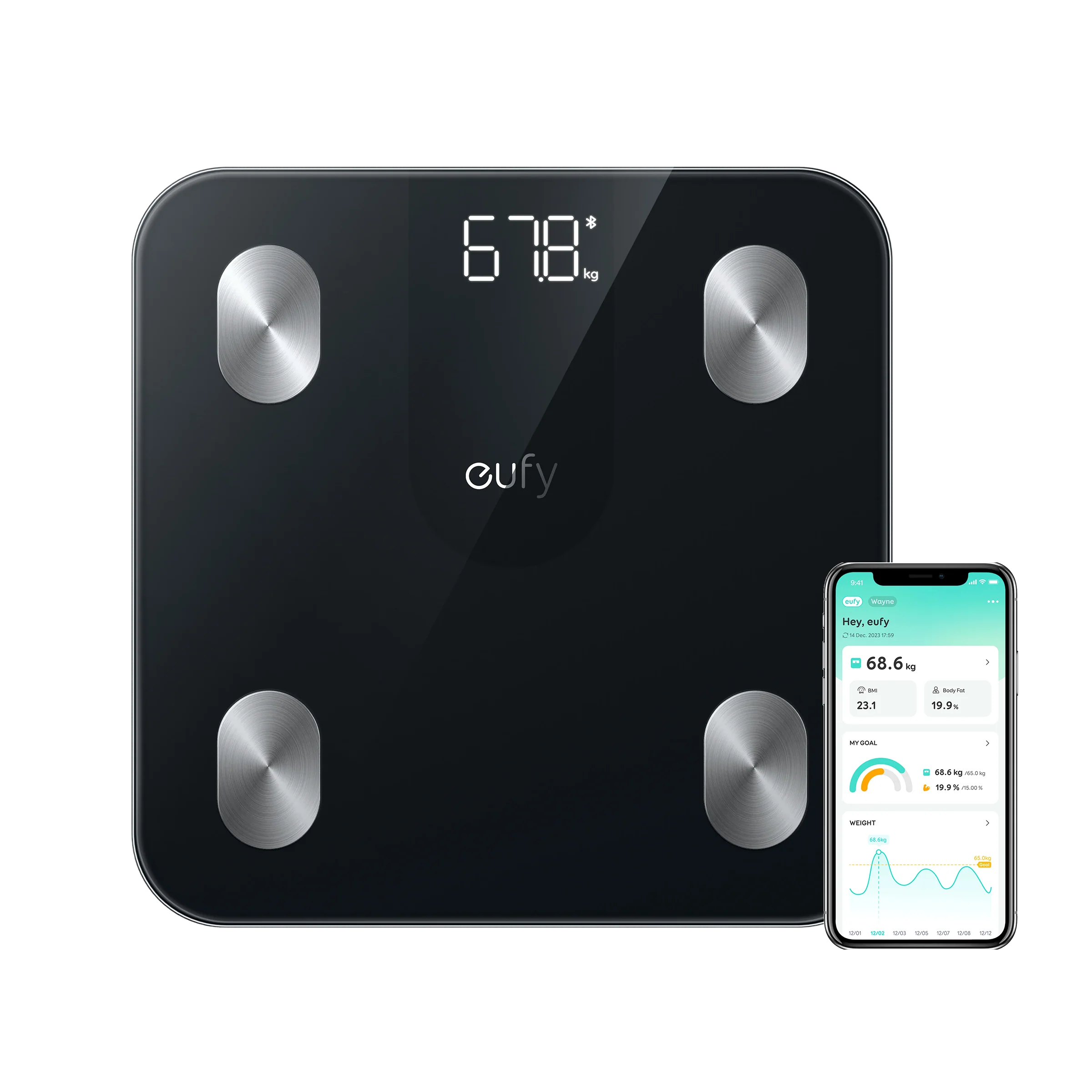 Eufy Smart Scale A1 Black T9120k11