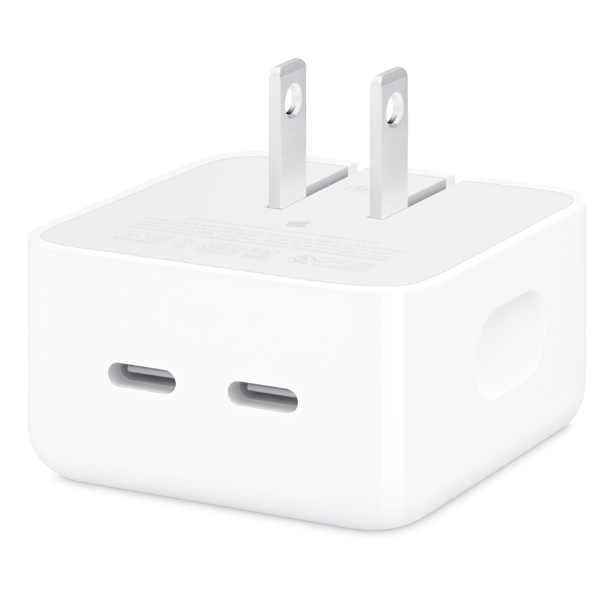 DUAL USB-C PORT 35W POWER ADAPTER